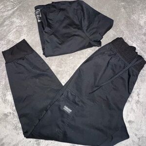 Cherokee Workwear Black Medical Scrub Set